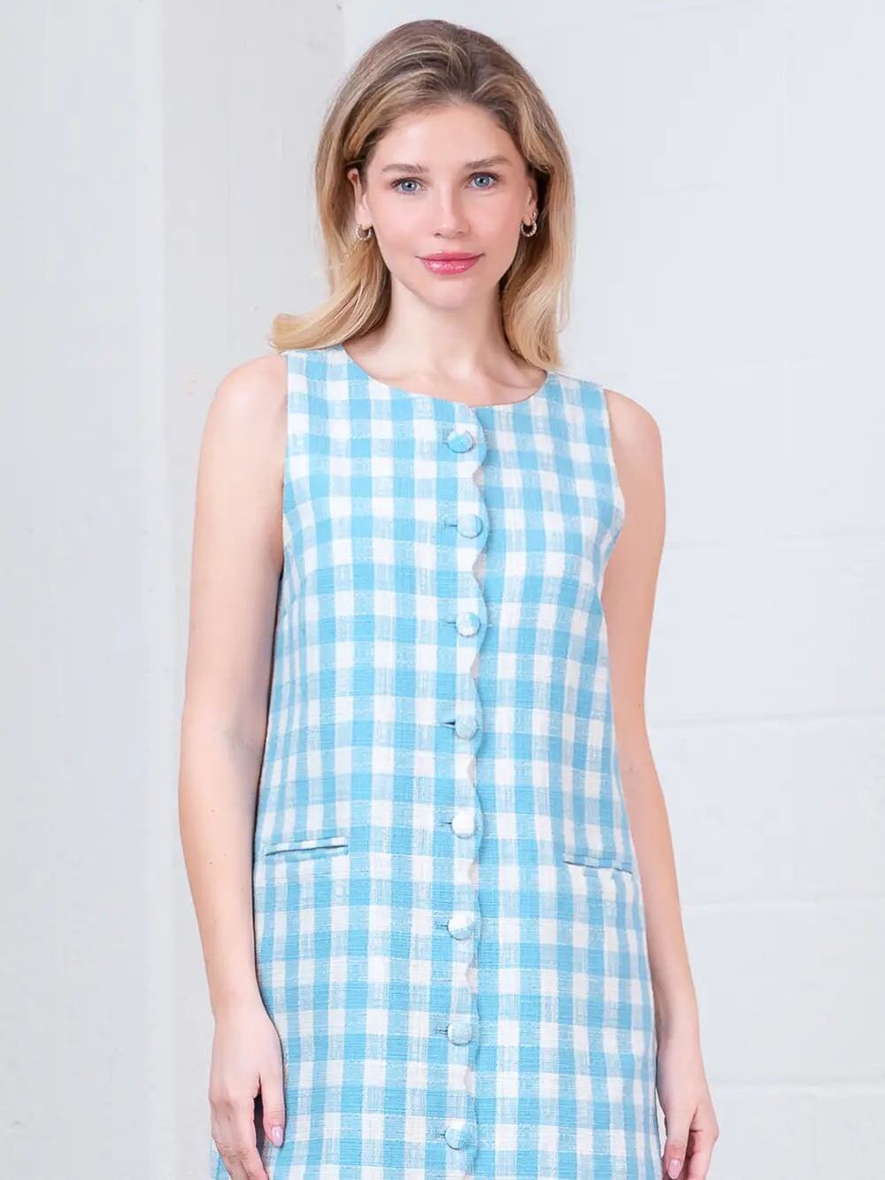 Gingham Mini Dress